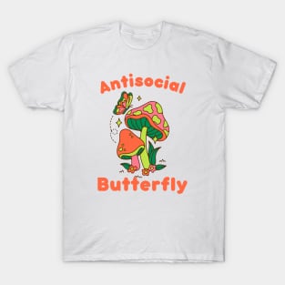 Antisocial butterfly T-Shirt